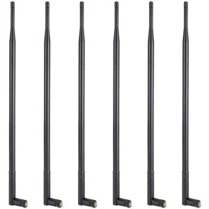 TLILY 6X 12DBI WiFi Antenna, High Gain 2.4G/5G Dual Band Long Range WiFi Antenna with rp-sma Connector for Wireless Network TLILY 6X 12DBI WiFi Antenna, High Gain 2.4G/5G Dual Band Long Range WiFi Antenna with rp-sma Connector for Wireless Network