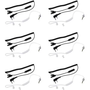 TLILY 6X 2 Pin ptt Microphone Headset for 3.5mm Air Acoustic Earpiece UV-5R 888S TLILY 6X 2 Pin ptt Microphone Headset for 3.5mm Air Acoustic Earpiece UV-5R 888S