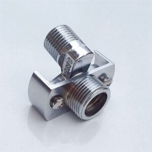 Tlily - 6X Copper Shower Head Inlet Pipe Angle Adjustment Inclined Curved Foot Eccentric Screw Angle Accessor a Tlily - 6X Copper Shower Head Inlet Pipe Angle Adjustment Inclined Curved Foot Eccentric Screw Angle Accessor a