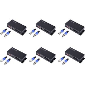 Tlily - 6X dmx 512 4CH x 8A 4 Channel led Controller Decoder Drive rgbw Strip dc 12V - 24V Tlily - 6X dmx 512 4CH x 8A 4 Channel led Controller Decoder Drive rgbw Strip dc 12V - 24V