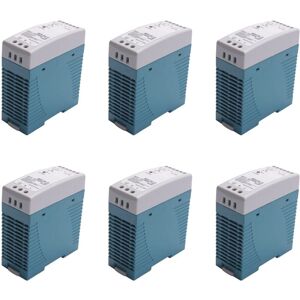 TLILY 6X MDR-60 12V 60W Din Rail Power Supply Ac-Dc Driver Voltage Regulator Power Suply 110V 220V TLILY 6X MDR-60 12V 60W Din Rail Power Supply Ac-Dc Driver Voltage Regulator Power Suply 110V 220V