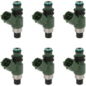 Tlily - 6X New Fuel Injector 16450-HN8-A61 16450HN8A61 for Honda CRF450R Fuel Injectors 12Holes Green Color Tlily - 6X New Fuel Injector 16450-HN8-A61 16450HN8A61 for Honda CRF450R Fuel Injectors 12Holes Green Color