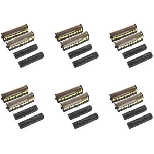 Tlily - 6X Razor Replacement Net + Cutter Head 17150 17200 3D Smart Floating Shaving Blade Washable Gold Tlily - 6X Razor Replacement Net + Cutter Head 17150 17200 3D Smart Floating Shaving Blade Washable Gold