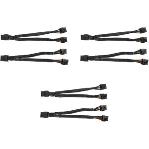 TLILY 6x Series GPU PCIe 8 Pin to Dual 2X (6+2) Male PCI Express Power Adapter Cable TLILY 6x Series GPU PCIe 8 Pin to Dual 2X (6+2) Male PCI Express Power Adapter Cable