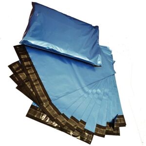STORM TRADING GROUP 1000 x 6x9" (210x165mm) Blue Metallic Strong Plastic Postage Poly Mailing Bags Small STORM TRADING GROUP 1000 x 6x9" (210x165mm) Blue Metallic Strong Plastic Postage Poly Mailing Bags Small