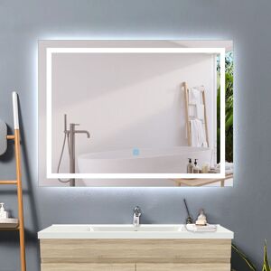 Acezanble - 800x600 Illuminated Bathroom Mirrors with led Lights,Wall Mounted,IP44 Acezanble - 800x600 Illuminated Bathroom Mirrors with led Lights,Wall Mounted,IP44