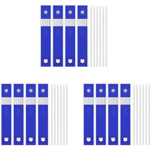 Tlily - 72 Pieces 2.8 mm White Carpenter Pencil Lead Refills, Solid Mechanical Pencil Refills Tlily - 72 Pieces 2.8 mm White Carpenter Pencil Lead Refills, Solid Mechanical Pencil Refills