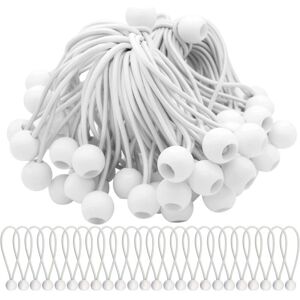 BEIJIYI 75 Pack Bungee Cords with Balls Bungee Cords Bungee Cords for Awnings, Tents, Banners and Tarps BEIJIYI 75 Pack Bungee Cords with Balls Bungee Cords Bungee Cords for Awnings, Tents, Banners and Tarps