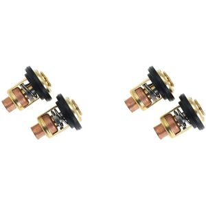 TLILY 75692Q2 Thermostat with Mercury Mariner Marine 143F 143 Degree 135-150HP 175 200HP for GLM 13340 Replaces 75692T,4 PCS TLILY 75692Q2 Thermostat with Mercury Mariner Marine 143F 143 Degree 135-150HP 175 200HP for GLM 13340 Replaces 75692T,4 PCS