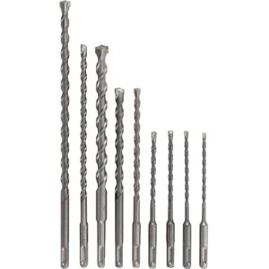 9PCE SDS-Plus Hammer Drill Bit Set - Kennedy 9PCE SDS-Plus Hammer Drill Bit Set - Kennedy