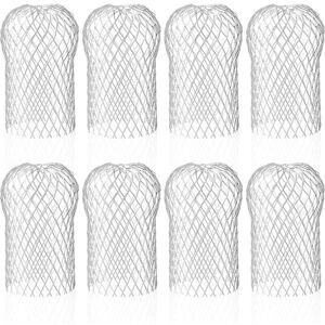 WOIYIC 8 Pack Aluminum Gutter Strainer, Durable Flexible Gutter Filters for House Eaves Downspout Against Leaves WOIYIC 8 Pack Aluminum Gutter Strainer, Durable Flexible Gutter Filters for House Eaves Downspout Against Leaves