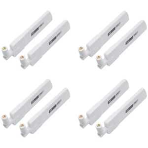 TLILY 8 Pieces 5G/3G/4G/GSM Full Band Omni Wireless Smart Meter Router Module Gain 40DBi Antenna, White sma Male TLILY 8 Pieces 5G/3G/4G/GSM Full Band Omni Wireless Smart Meter Router Module Gain 40DBi Antenna, White sma Male