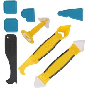 HÉLOISE 8 Pieces Silicone Seal Smoothing Grout Caulking Tool, Caulk Decorators Professional Tool HÉLOISE 8 Pieces Silicone Seal Smoothing Grout Caulking Tool, Caulk Decorators Professional Tool