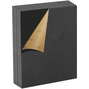 WOIYIC 800 Grit Sandpaper Set, 13 Pieces 23 x 28cm Water Resistant Sandpaper for Cars Metals Walls Wood Furniture, Wet and Dry Polishing Sandpaper WOIYIC 800 Grit Sandpaper Set, 13 Pieces 23 x 28cm Water Resistant Sandpaper for Cars Metals Walls Wood Furniture, Wet and Dry Polishing Sandpaper