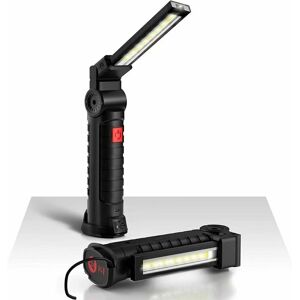 WAY Cob led Handheld Work Light 800LM Ultra Bright, usb Rechargeable Inspection Portable Lamp with Magnetic Base, 5 Light Modes 6000K Lantern for Auto WAY Cob led Handheld Work Light 800LM Ultra Bright, usb Rechargeable Inspection Portable Lamp with Magnetic Base, 5 Light Modes 6000K Lantern for Auto