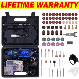 BRIEFNESS 80PCS Rotary Tool Kit with Accessory Set & Storage Case, Variable Speed for diy, Woodwork & Hobby Craft, Dremel Compatible BRIEFNESS 80PCS Rotary Tool Kit with Accessory Set & Storage Case, Variable Speed for diy, Woodwork & Hobby Craft, Dremel Compatible