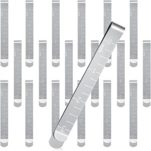 TLILY 80pcs Sewing Clips Metal Edging Tools for Fabric Quilting Pins and Marking Accessories TLILY 80pcs Sewing Clips Metal Edging Tools for Fabric Quilting Pins and Marking Accessories