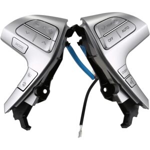 TLILY 84250-06180 8425006180 84250-0E120 Multifunction Steering Wheel Combination Control Switch For Toyota Camry(Silver) TLILY 84250-06180 8425006180 84250-0E120 Multifunction Steering Wheel Combination Control Switch For Toyota Camry(Silver)