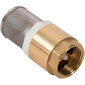 Csparkv - 88 x 37mm 1'' Non Return Strainer Valve - with Stainless Steel Strainer and One Way Valve/Non Return Valve/Pump Check Valve (No Tail) Csparkv - 88 x 37mm 1'' Non Return Strainer Valve - with Stainless Steel Strainer and One Way Valve/Non Return Valve/Pump Check Valve (No Tail)