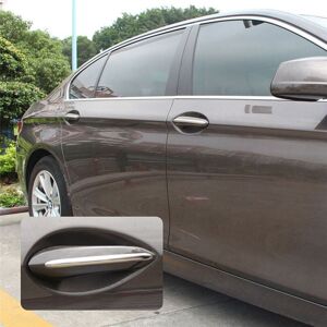 Tlily - 8Pcs Chrome Stainless Steel Exterior Door Handle Molding Trim Cover Outer Doors for 5 Series F10 F18 Tlily - 8Pcs Chrome Stainless Steel Exterior Door Handle Molding Trim Cover Outer Doors for 5 Series F10 F18