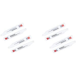 Tlily - 8Pcs K100.005 Main Blade Propeller Vane for xk K110 K110S K100 rc Airplane Spare Parts Accessories Tlily - 8Pcs K100.005 Main Blade Propeller Vane for xk K110 K110S K100 rc Airplane Spare Parts Accessories