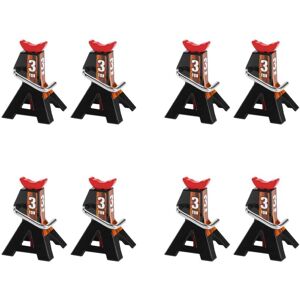 Tlily - 8PCS Metal 3 Ton Simulated Jack Height Adjustable Repair Bracket Scene Tool Lifting Jack for 1/10 TRX4 Black (Toy Model) Tlily - 8PCS Metal 3 Ton Simulated Jack Height Adjustable Repair Bracket Scene Tool Lifting Jack for 1/10 TRX4 Black (Toy Model)