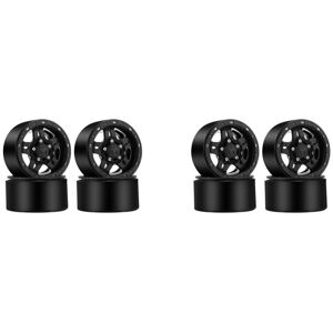 Tlily - 8Pcs Plastic Beadlock 2.2 Wheel Hub Rims for 1/10 rc Crawler Car Axial SCX10 Wraith Capra RR10 TRX4 D90 Tlily - 8Pcs Plastic Beadlock 2.2 Wheel Hub Rims for 1/10 rc Crawler Car Axial SCX10 Wraith Capra RR10 TRX4 D90