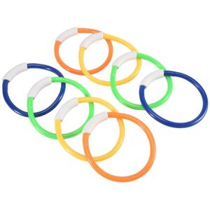 TLILY 8PCS Pool Toys, Colorful Rings for Kids, Underwater Training, Swimming Dive Ring Toy Kids TLILY 8PCS Pool Toys, Colorful Rings for Kids, Underwater Training, Swimming Dive Ring Toy Kids