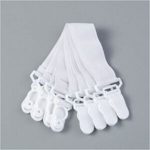 Linghhang - 8Pcs Sheet Straps Suspenders Band Adjustable Bed Corner Holder Elastic Fasteners Clips Grippers Mattress Cover Fitted Sheet Linghhang - 8Pcs Sheet Straps Suspenders Band Adjustable Bed Corner Holder Elastic Fasteners Clips Grippers Mattress Cover Fitted Sheet