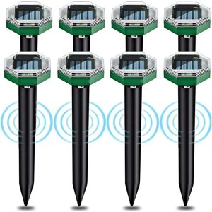 AIPERQ 8pcs Solar Ultrasonic Mole Repellent, IP65 Waterproof Solar Ultrasonic Mole Repellent, Can Be Used In Gardens, Yards And Lawns To Repel Moles AIPERQ 8pcs Solar Ultrasonic Mole Repellent, IP65 Waterproof Solar Ultrasonic Mole Repellent, Can Be Used In Gardens, Yards And Lawns To Repel Moles