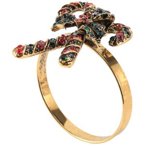 TLILY 8Pcs Xmas Napkin Rings Christmas Holder for Dinner Banquet Table Settings Decoration TLILY 8Pcs Xmas Napkin Rings Christmas Holder for Dinner Banquet Table Settings Decoration