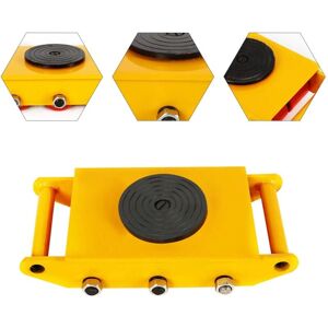 CNCEST 8T Heavy Duty Machine Dolly Skate Industrial Machinery Mover with 360° Rotation Cap Heavy Duty Mover Cargo Ideal for Transporting Large Heavy Objects CNCEST 8T Heavy Duty Machine Dolly Skate Industrial Machinery Mover with 360° Rotation Cap Heavy Duty Mover Cargo Ideal for Transporting Large Heavy Objects