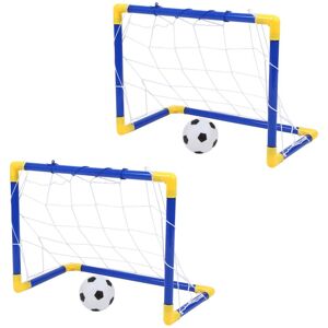 Tlily - 8X Indoor Mini Folding Soccer Ball Goal Post Net Set + Pump Kids Outdoor Sport Home Toy Tlily - 8X Indoor Mini Folding Soccer Ball Goal Post Net Set + Pump Kids Outdoor Sport Home Toy