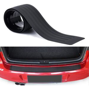 Cyslmuk - 104x9CM Rear Bumper Protector Guard Universal Black Rubber Anti-Scratch Trunk Door Entry Guards Accessory Trim Cover for SUV/Cars Cyslmuk - 104x9CM Rear Bumper Protector Guard Universal Black Rubber Anti-Scratch Trunk Door Entry Guards Accessory Trim Cover for SUV/Cars