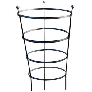 Garden Pride - 92cm Tall Peony Cage Plant Support - Raw Steel - Single Garden Pride - 92cm Tall Peony Cage Plant Support - Raw Steel - Single