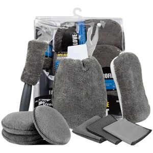 Tlily - 9Pcs Car Cleaning Tool Kit, Microfiber Detailing Tools Set for Interior Exterior Washing Beauty Winter Tlily - 9Pcs Car Cleaning Tool Kit, Microfiber Detailing Tools Set for Interior Exterior Washing Beauty Winter