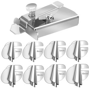 TLILY 9Pcs Sewing Rolled Hemmer Foot Singer with Magnetic Seam Guide 3-10 mm Wide Hem Pressure TLILY 9Pcs Sewing Rolled Hemmer Foot Singer with Magnetic Seam Guide 3-10 mm Wide Hem Pressure