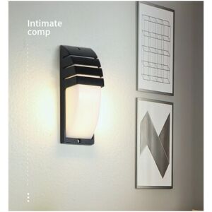 TONCHEAN 9W led Wall Light, Modern Wall Lamp, Always On, White Light, Waterproof Night Light for Garden, Balcony, Terrace, Hallway, Patio, Outdoor Wall. TONCHEAN 9W led Wall Light, Modern Wall Lamp, Always On, White Light, Waterproof Night Light for Garden, Balcony, Terrace, Hallway, Patio, Outdoor Wall.