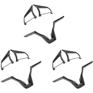 Tlily - 9x Fiber Steering Wheel Decoration Frame Trim for Rogue Sentra Kicks leaf Accessories Tlily - 9x Fiber Steering Wheel Decoration Frame Trim for Rogue Sentra Kicks leaf Accessories