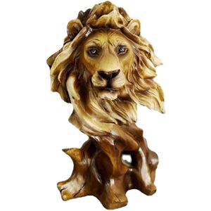TLILY A Imitation Root Animal Head Statue, Retro Sculpture,Artificial Resin Ornaments,Suitable for Office and Decoration Gifts TLILY A Imitation Root Animal Head Statue, Retro Sculpture,Artificial Resin Ornaments,Suitable for Office and Decoration Gifts
