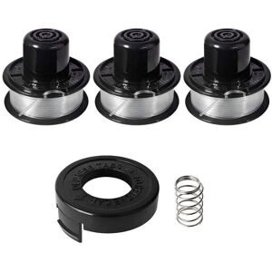 HOOPZI A6226 Spool of line compatible with Black and Decker ST4400 ST4500 ST5000 GL250 GL310 GL360 GL360SB, spool of line trimmer for black and decker a6226 HOOPZI A6226 Spool of line compatible with Black and Decker ST4400 ST4500 ST5000 GL250 GL310 GL360 GL360SB, spool of line trimmer for black and decker a6226