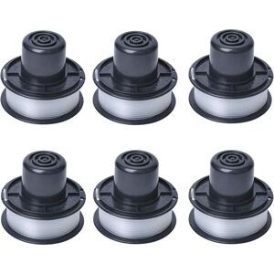 MEMKEY A6226 Thread spool compatible with Auftipp automatic grass trimmer GL250 / GL310 / GL360 / GL360SB with 6 m thread, 6-pack MEMKEY A6226 Thread spool compatible with Auftipp automatic grass trimmer GL250 / GL310 / GL360 / GL360SB with 6 m thread, 6-pack