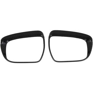 TLILY Abs Carbon Fiber Car Rearview Mirror Covers Rain Eyebrow Cover Trim Frame for J11 2016-2019 TLILY Abs Carbon Fiber Car Rearview Mirror Covers Rain Eyebrow Cover Trim Frame for J11 2016-2019