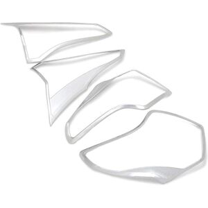 TLILY ABS Chrome Rear Tail Lights Cover Trim Bezels for -4 XLE LE 2018 2017 2016 Outside Accessories 4PCS/Set TLILY ABS Chrome Rear Tail Lights Cover Trim Bezels for -4 XLE LE 2018 2017 2016 Outside Accessories 4PCS/Set