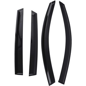 MAXPEEDINGRODS Acrylic Window Visors for Audi Q5 MK1 2008-2016 Outside Mount Black Tinted 4pcs MAXPEEDINGRODS Acrylic Window Visors for Audi Q5 MK1 2008-2016 Outside Mount Black Tinted 4pcs