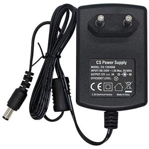 WDDNAOT 12V 3A AC to DC Power Adapter for LED Strip DVR NVR CCTV Cameras WDDNAOT 12V 3A AC to DC Power Adapter for LED Strip DVR NVR CCTV Cameras