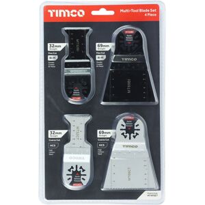 ADDAX Timco Multi-Tool Sets 4 Piece Set - Mixed ADDAX Timco Multi-Tool Sets 4 Piece Set - Mixed