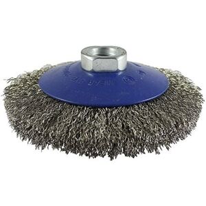 Addax - timco Angle Grinder Bevel Brush Crimped Stainless Steel - 115mm Addax - timco Angle Grinder Bevel Brush Crimped Stainless Steel - 115mm