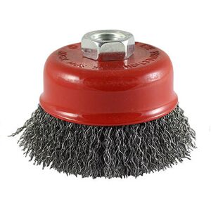 ADDAX Timco Angle Grinder Cup Brush Crimped Steel Wire - 125mm ADDAX Timco Angle Grinder Cup Brush Crimped Steel Wire - 125mm