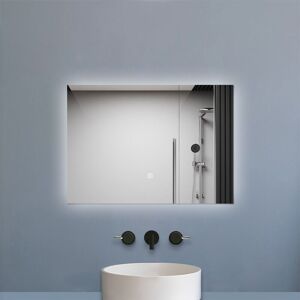 AICA SANITAIRE AICA Bathroom 700x500MM LED Mirror with Dimmable Backlit Illuminated, Memory function and Touch control Wall Mounted IP44 Vanity Mirror AICA SANITAIRE AICA Bathroom 700x500MM LED Mirror with Dimmable Backlit Illuminated, Memory function and Touch control Wall Mounted IP44 Vanity Mirror